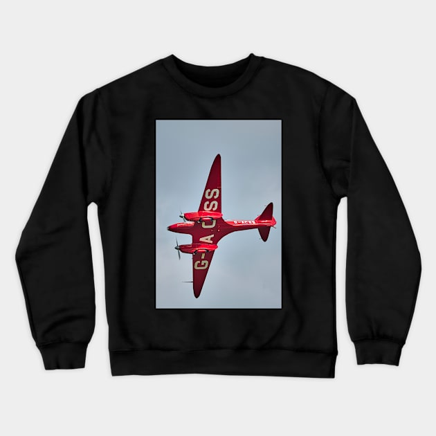 De Havilland DH 88 Comet Crewneck Sweatshirt by richard49